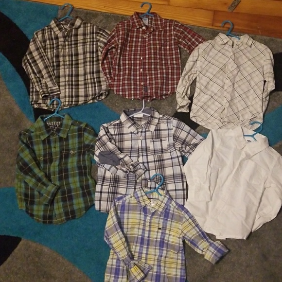 Kenneth Cole Reaction Other - Boys 3t button down shirt Lot - 7 shirts